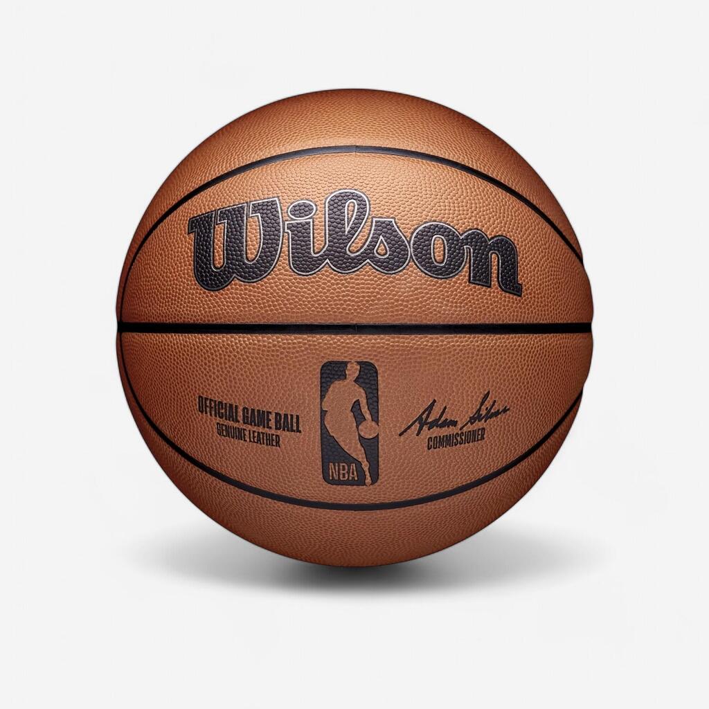 Basketball Size 7 NBA Official Game Ball - Brown